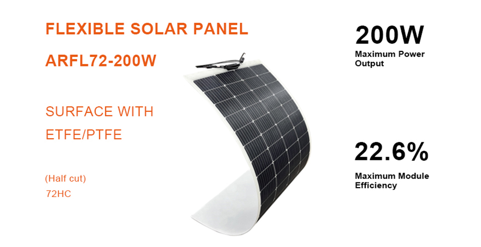 200W Flexible panel